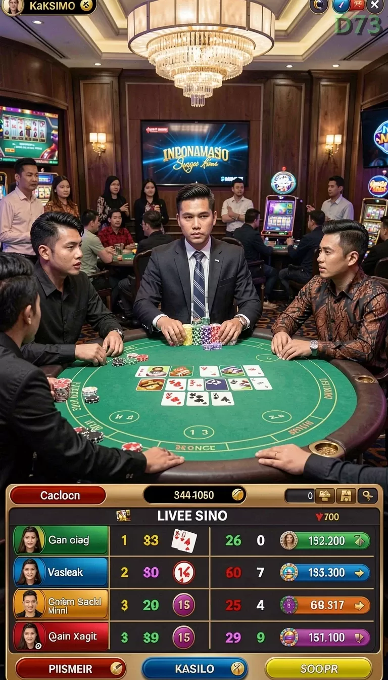 Cuplikan layar POS4D — halaman utama