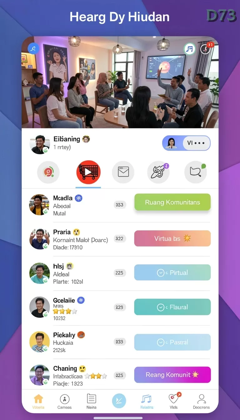 Cuplikan layar HOKI99 — menu navigasi