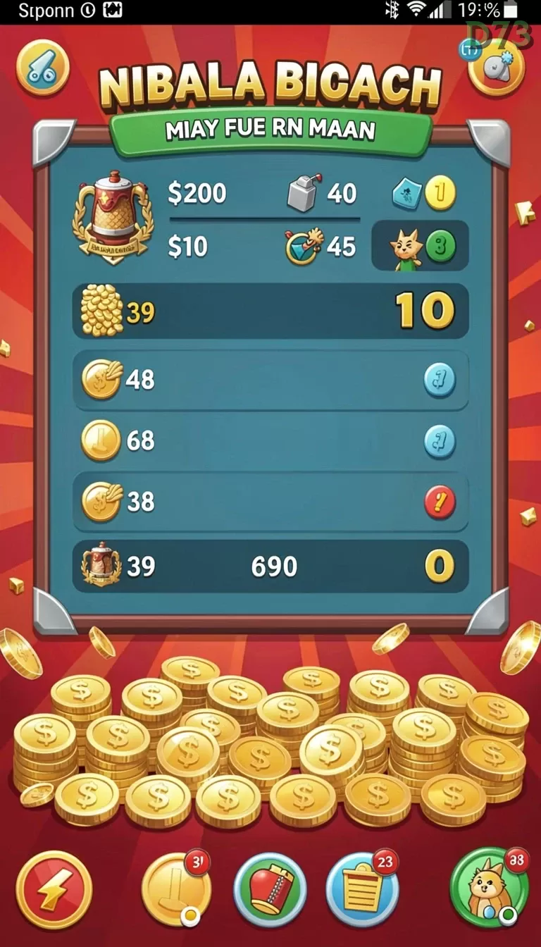 Cuplikan layar SINGA33 — menu navigasi